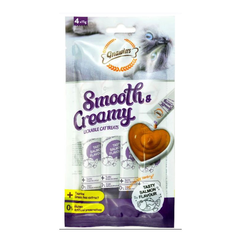 بستنی گربه حاوی تائورین با طعم ماهی  gnawlers