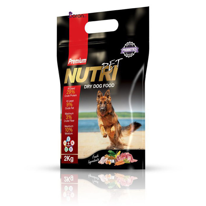 غذاي خشك 29 درصد سگ 2kg nutri