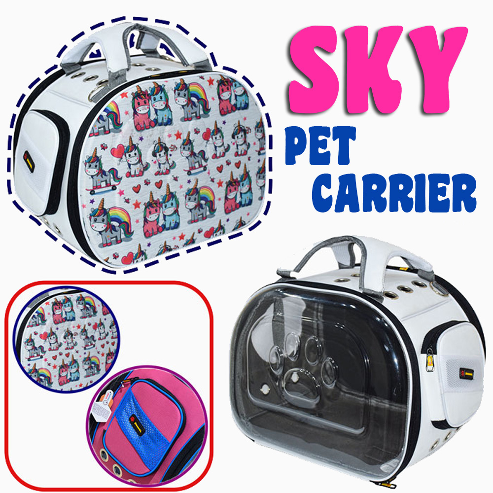 کیف یکطرفه شفاف و یکطرف تکسون مدل Sky