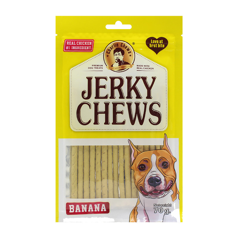 تشویقی استیکموز70 گرمی  Charlie Jerky Chews