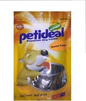 تشویقی سگ اردک petideal 100gr