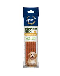 تشويقي مدادي گوشتي 3 عددي با طعم مرغ 20 گرمي Gnawlers yummy sticks