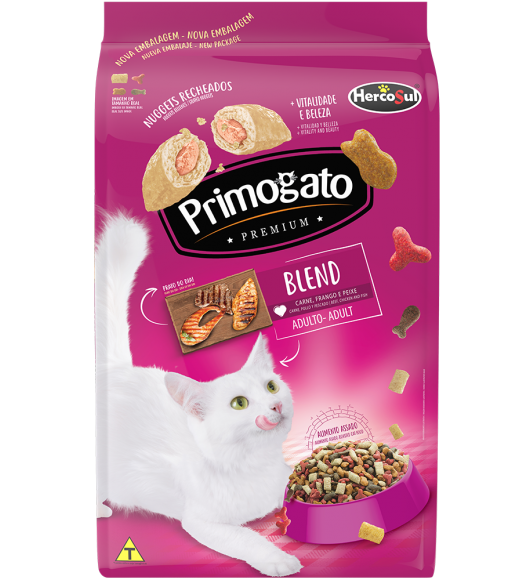 غذاخشک گربه با طعم مرغ و ماهی 10 کیلویی پریموگاتو primogato