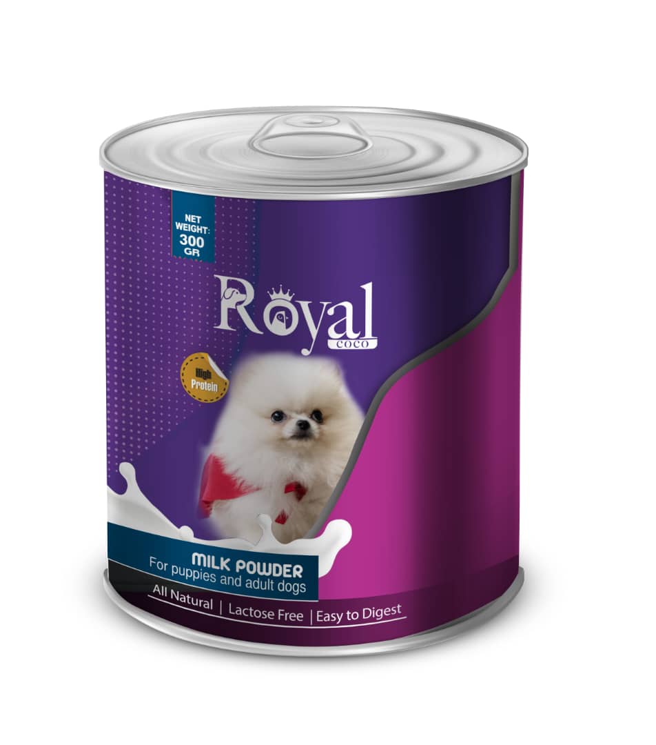 شير خشك مخصوص سگ 300 گرمي Royal coco