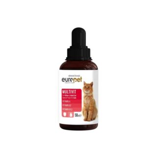 شربت ویتامین 'گربه  euro pet 