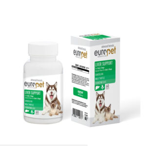 قرص سلامت کبد سگ و گربه EUROPET