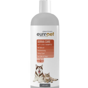 شامپو درما مخصوص تقويت و جلوگيري از ريزش مو مخصوص سگ و گربه EURO PET 