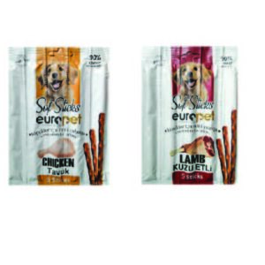 تشویقی مدادی سگ 5عددی 25گرمی euro pet