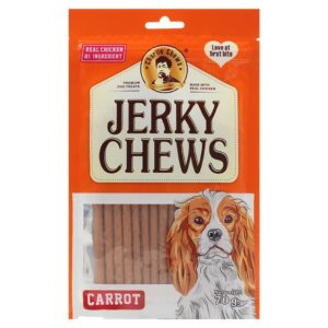 تشویقی استیک هویج 70 گرمی  Charlie Jerky Chews