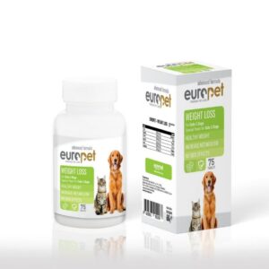 مکمل کاهش وزن سگ و گربه یروپت Europet weight loss supplement