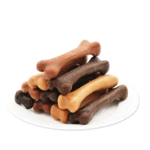 تشویقی دنتال طرح استخوان 9گرمی گوشت و شیر بسته بندی 100گرمی us pet