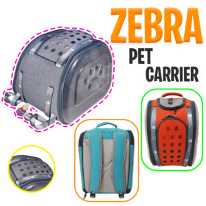 کیف حمل zebra لاکچری دو بر شفاف