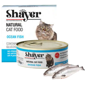 نچرال-كنسرو ماهي اقيانوس گربه 110 گرمي shayer