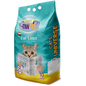 خاک کتز یونیورس معطر ابی پودری 5 لیتری fan cat