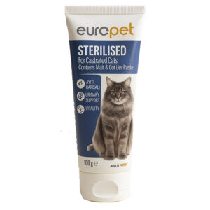 خمير ويتامين مخصوص گربه عقيم شده EURO PET