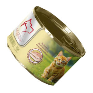 كنسرو نچرال مرغ گربه 170 گرمي celebone