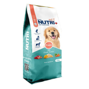 غذا خشک مخصوص سگ پاپی نوتری پلاس 2 کیلویی