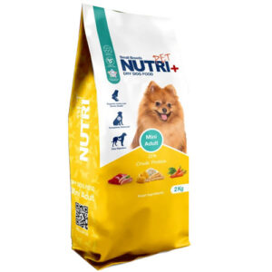 غذا خشک مخصوص سگ مینی ادالت نوتری پلاس 2 کیلویی