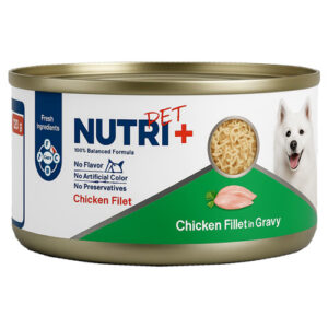 کنسرو نچرال مرغ 120 گرمی نوتری مخصوص سگ