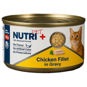 کنسرو نچرال مرغ 120 گرمی نوتری مخصوص گربه