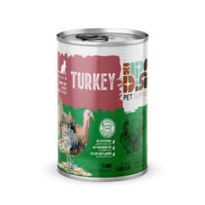 كنسرو نچرال بوقلمون  گربه 430 گرمي DPS